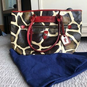 LimitedEdition Dooney & Bourke Leather Giraffe Bag